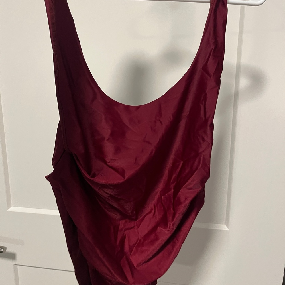 Aerie one piece low back bathing suit